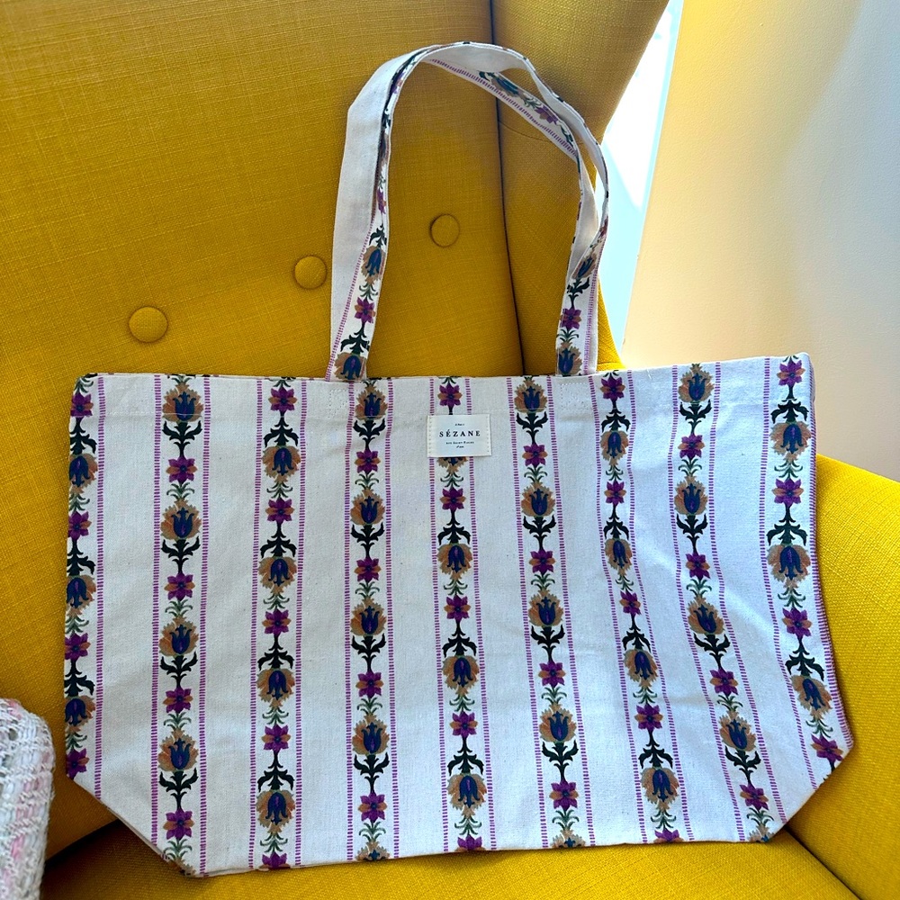 New beautiful Sezane tote bag